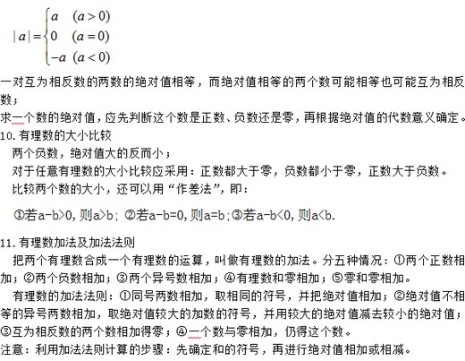 上海六年级第二学期数学知识点